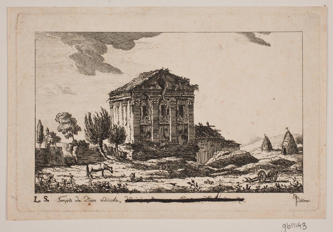 Antiek gebouw door Johan Bülow