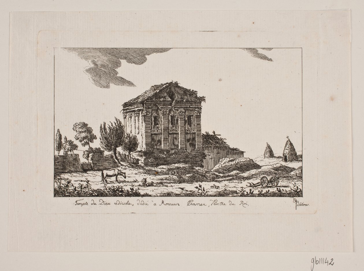 Antiek gebouw door Johan Bülow