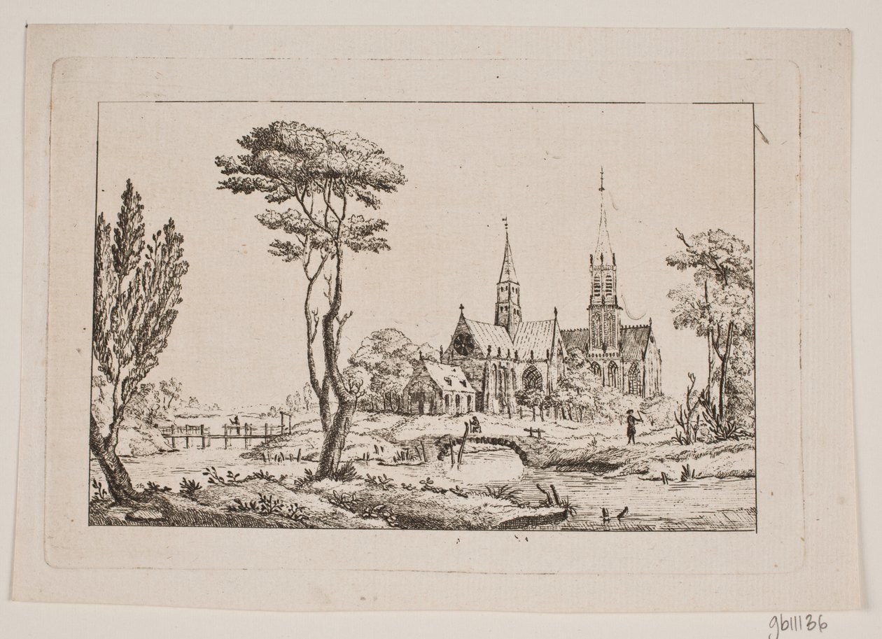 Gotische Kerk door Johan Bülow