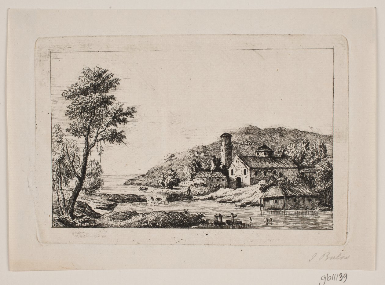 Landschap door Johan Bülow