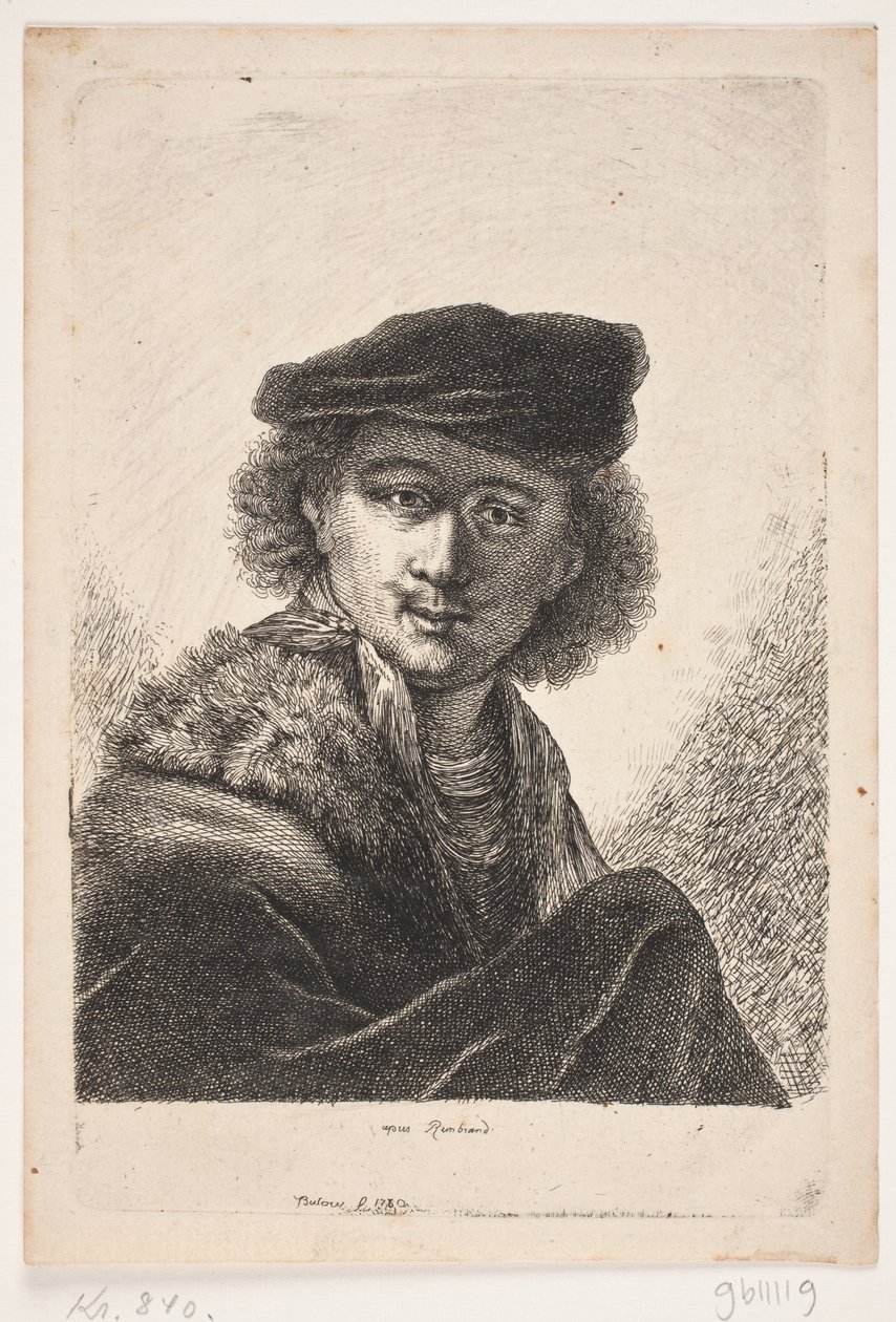 Rembrandt, Borstbeeld door Johan Bülow
