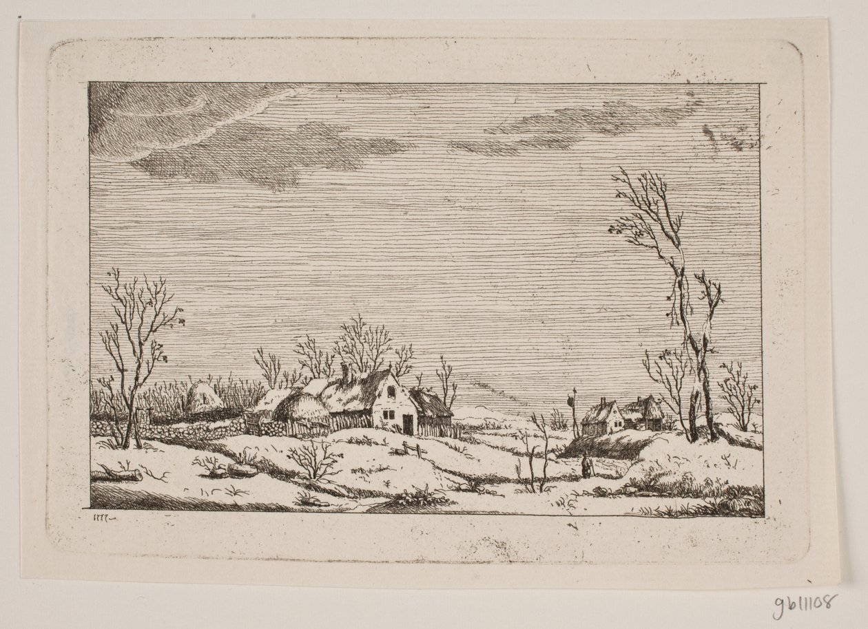 Winterlandschap door Johan Bülow