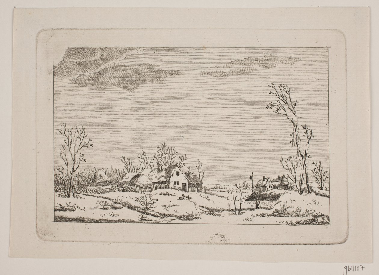 Winterlandschap door Johan Bülow