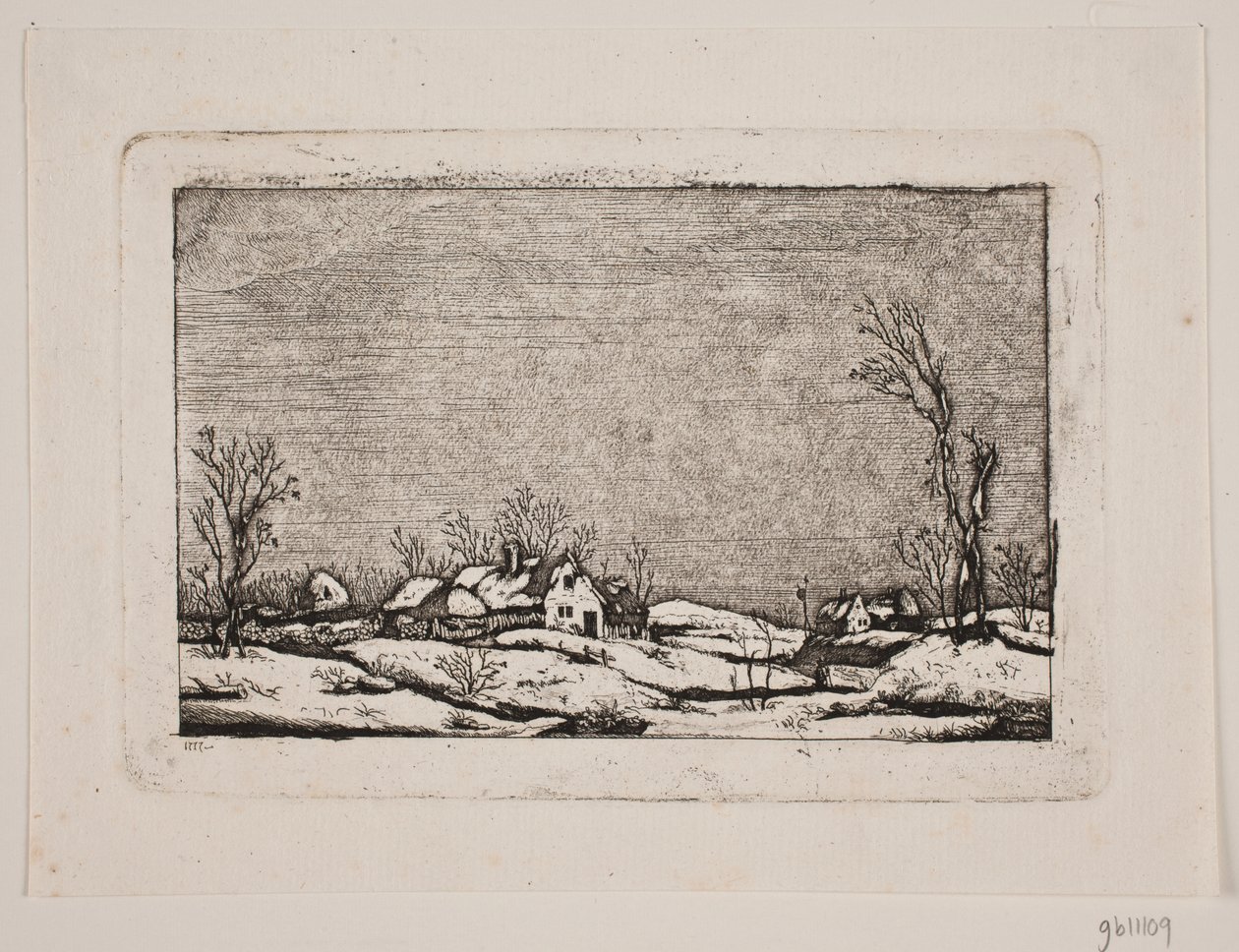 Winterlandschap door Johan Bülow