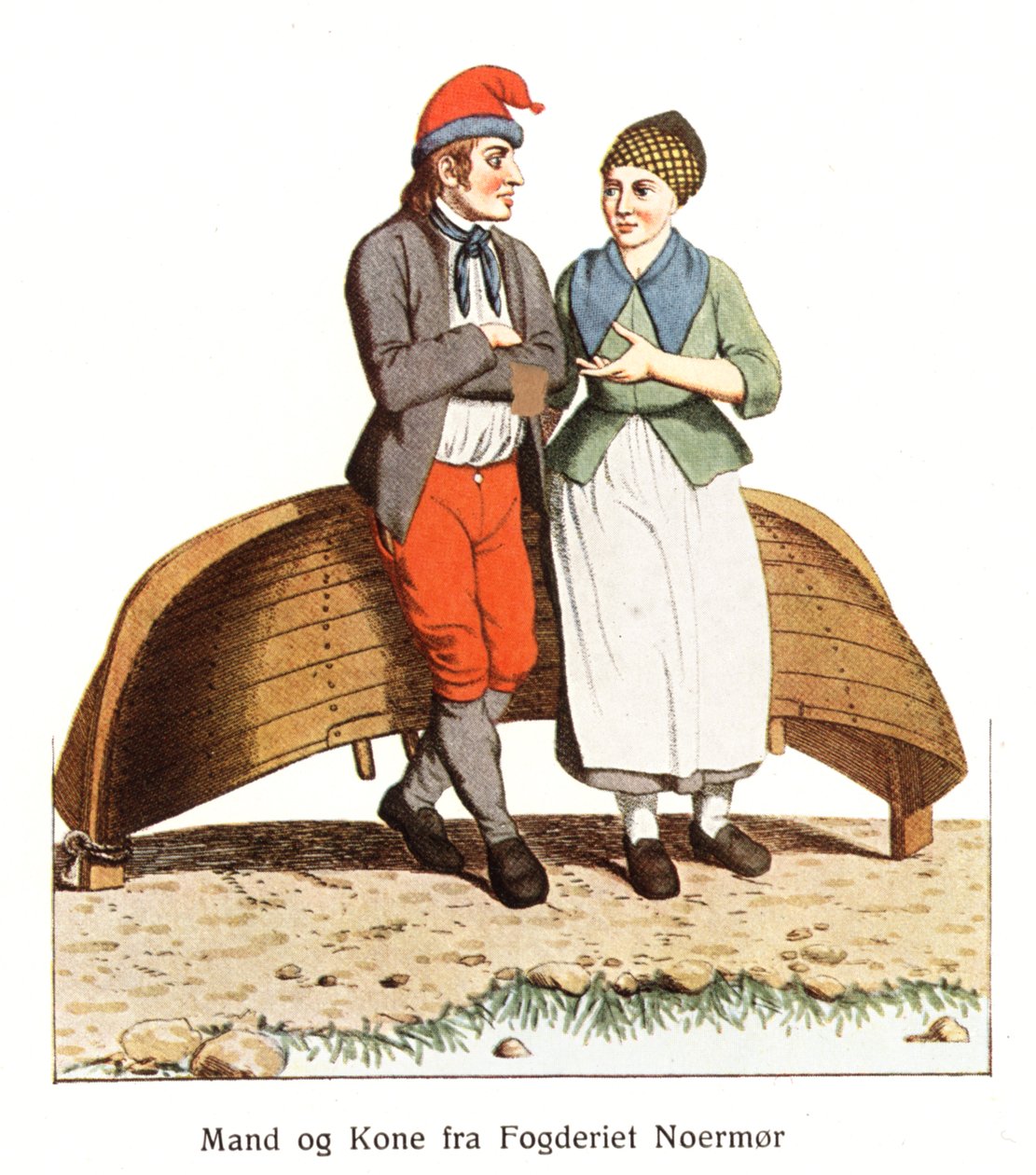 Norske Folkedragter door Johan F. L. Dreier