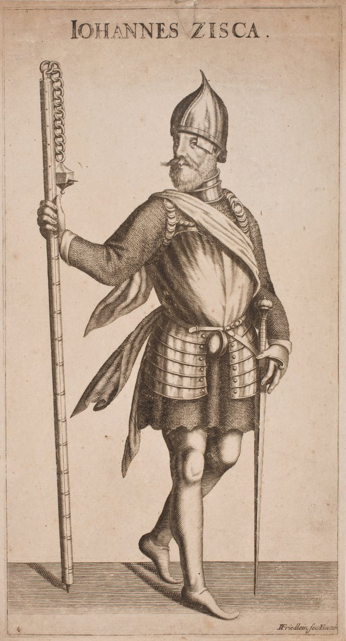 "Johannes Zisca" door Johan Friedlein