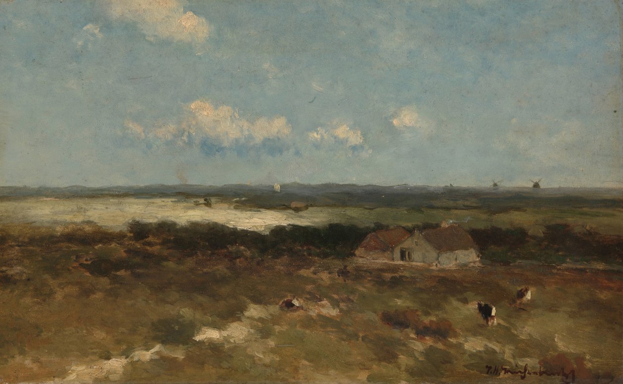Duinlandschap door Johan Hendrik Weissenbruch