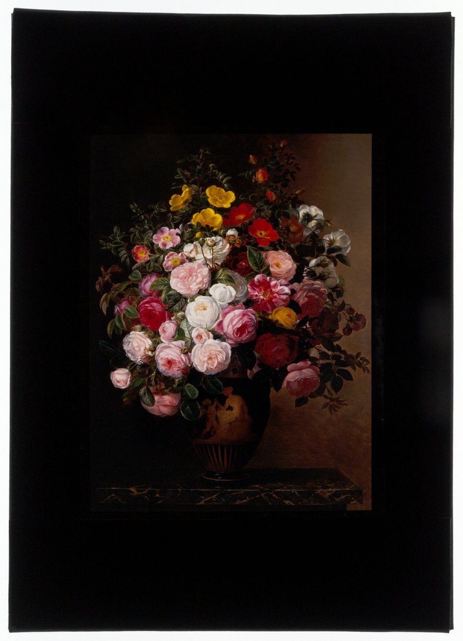 Bloemenstilleven door Johan Laurents Jensen