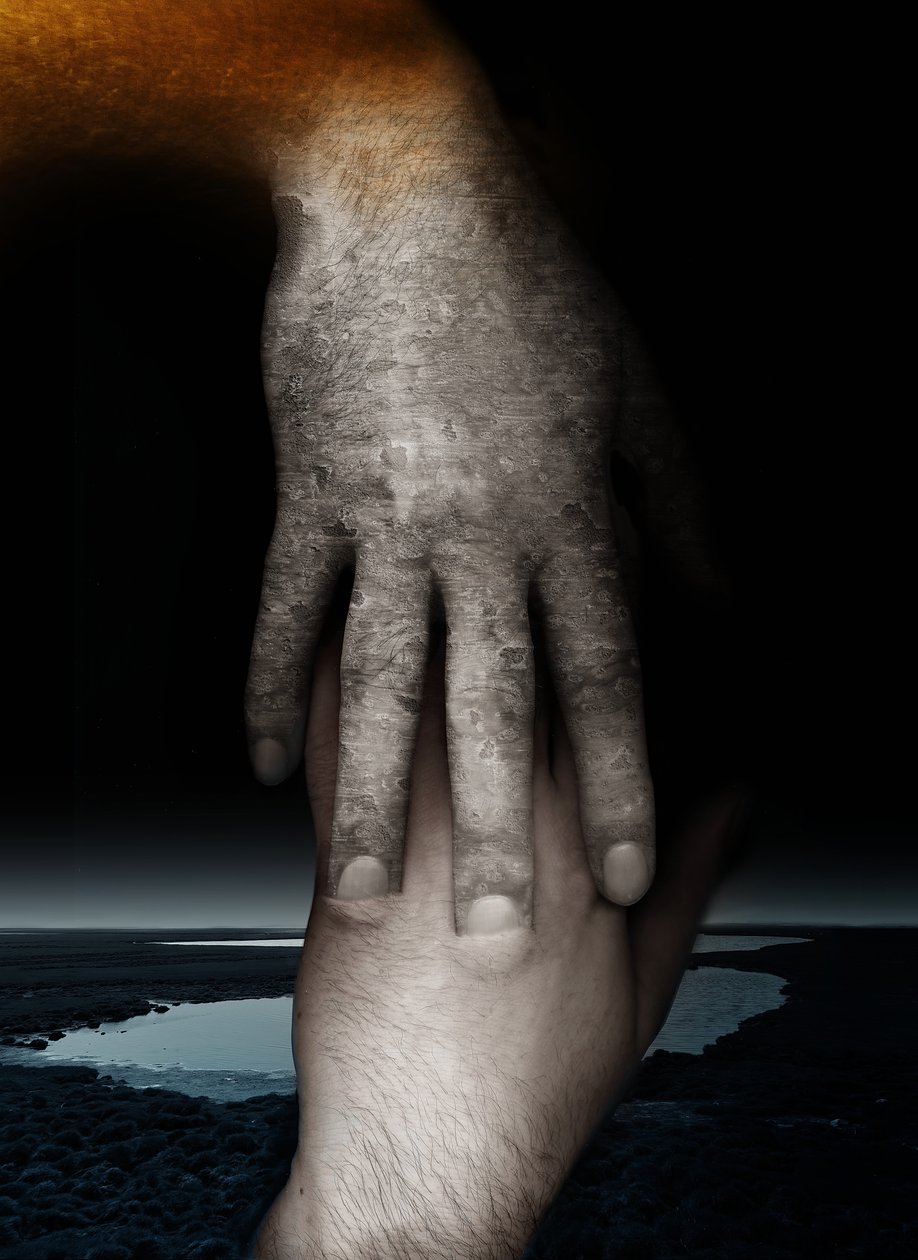 Helpende hand door Johan Lilja