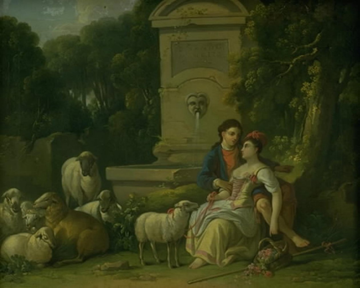 Herderstaferelen door Johan Mandelberg