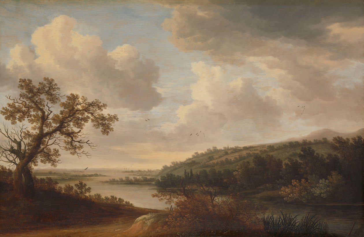 Rivierzicht door Johan Pietersz. Schoeff