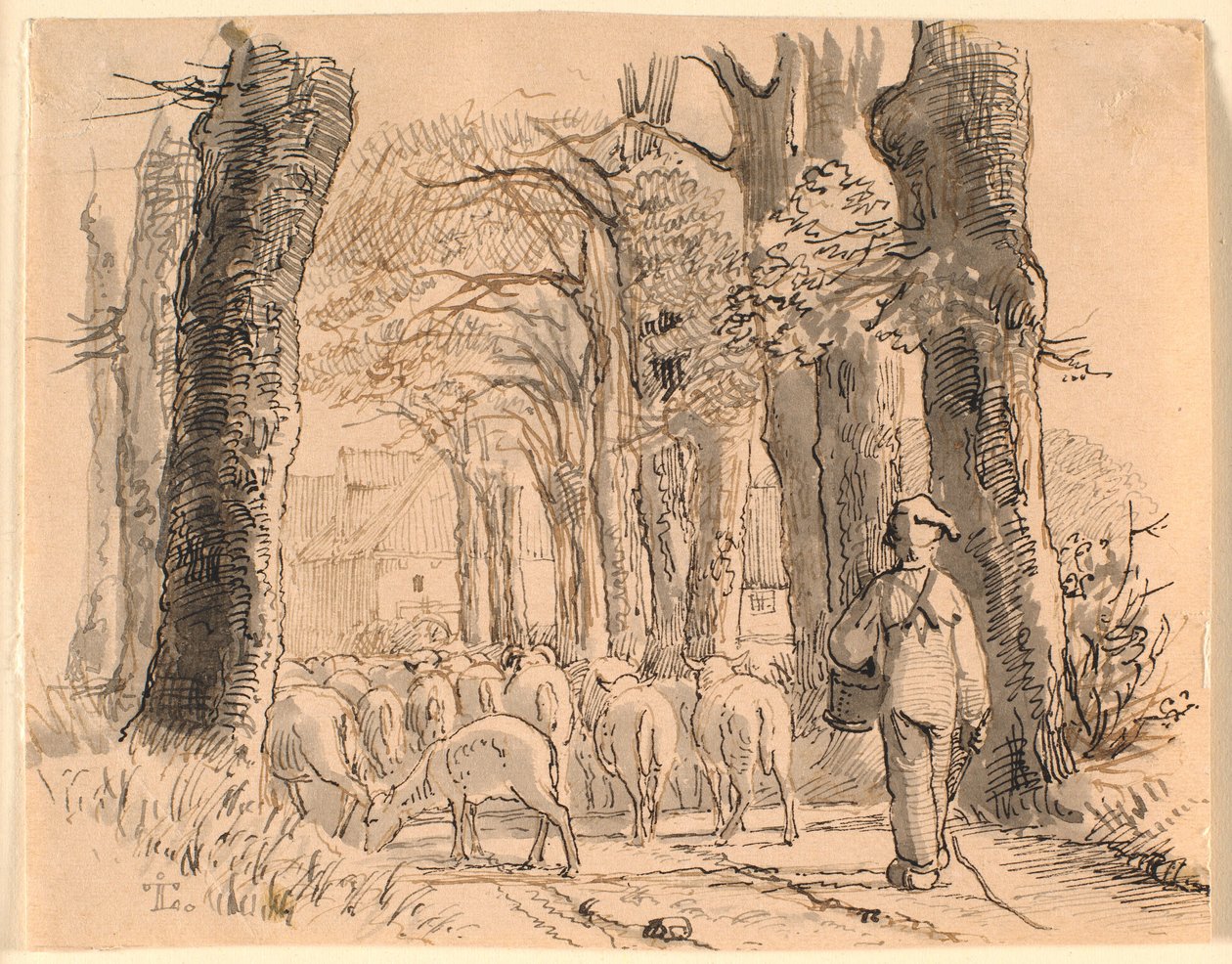 De herdersjongen door Johan Thomas Lundbye