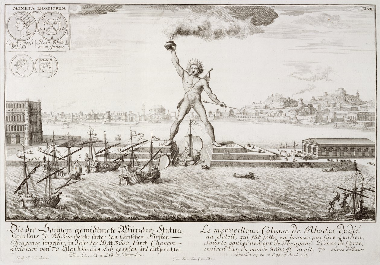De Kolossus van Rhodos, uit 