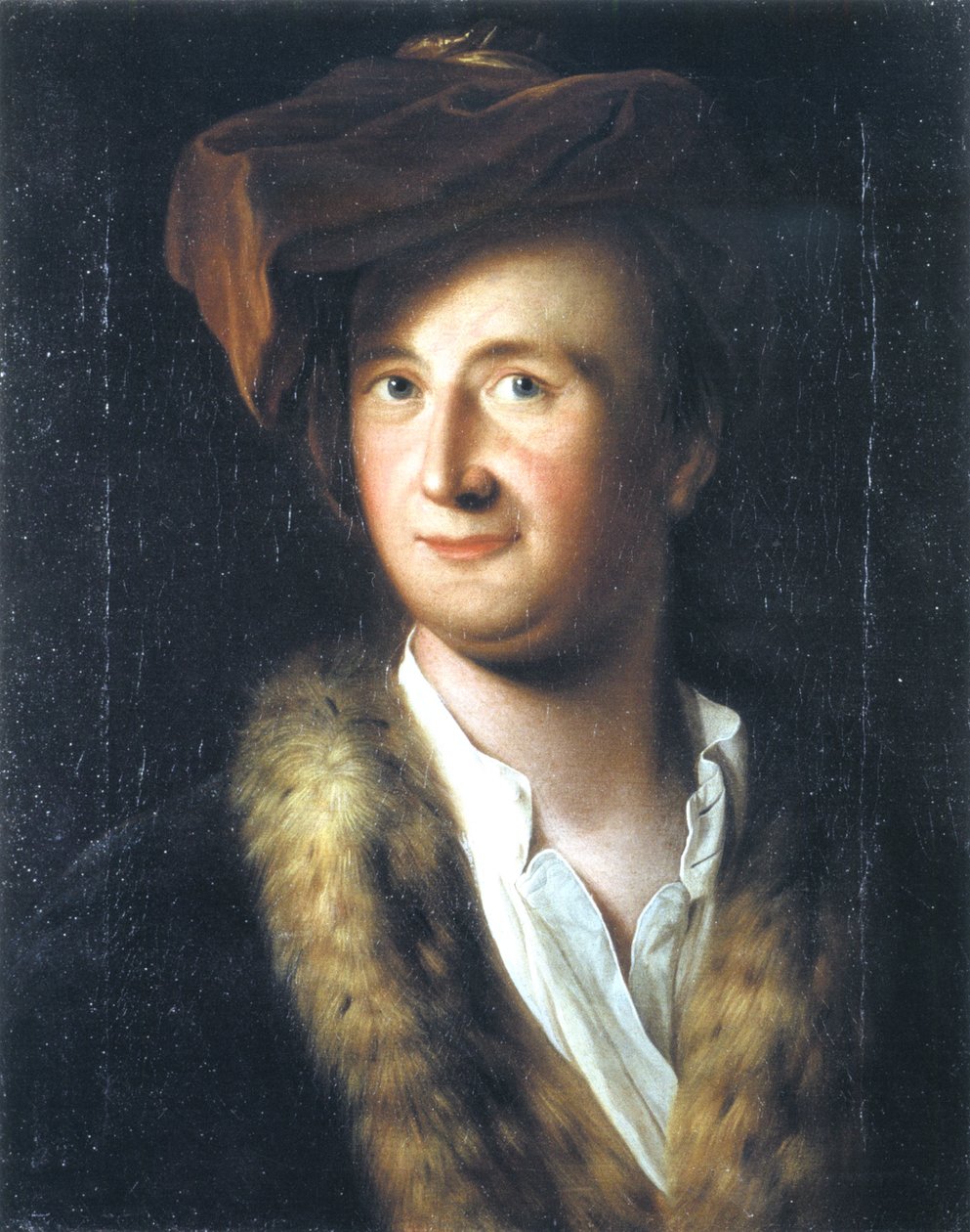 Ewald Christian von Kleist door Johann Caspar  Füssli