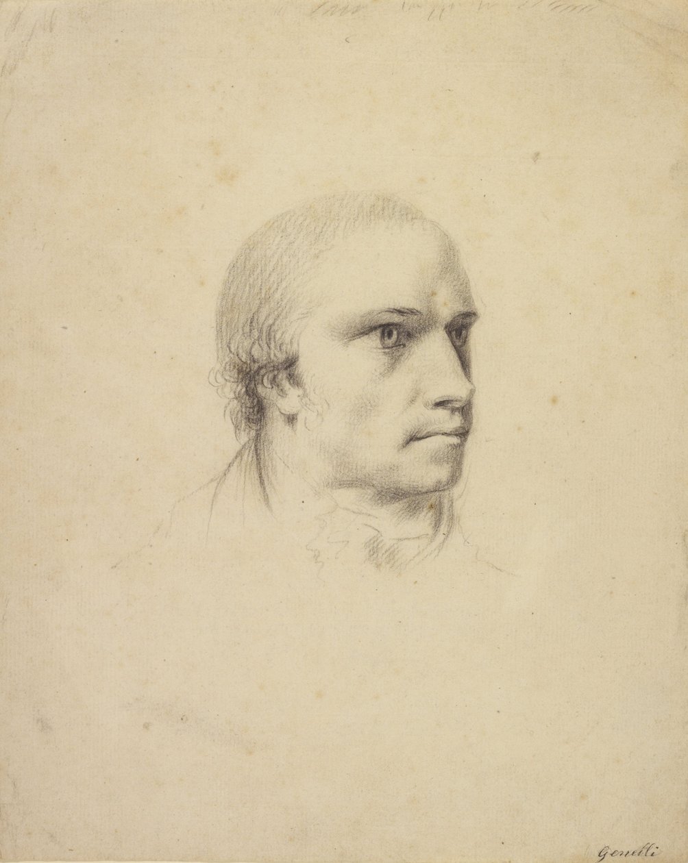 Portret van Antonio Canova door Johann Heinrich Wilhelm Tischbein