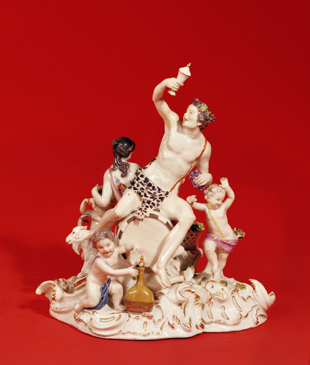 Herfst, Meissen, c.1750 door Johann Joachim Kaendler