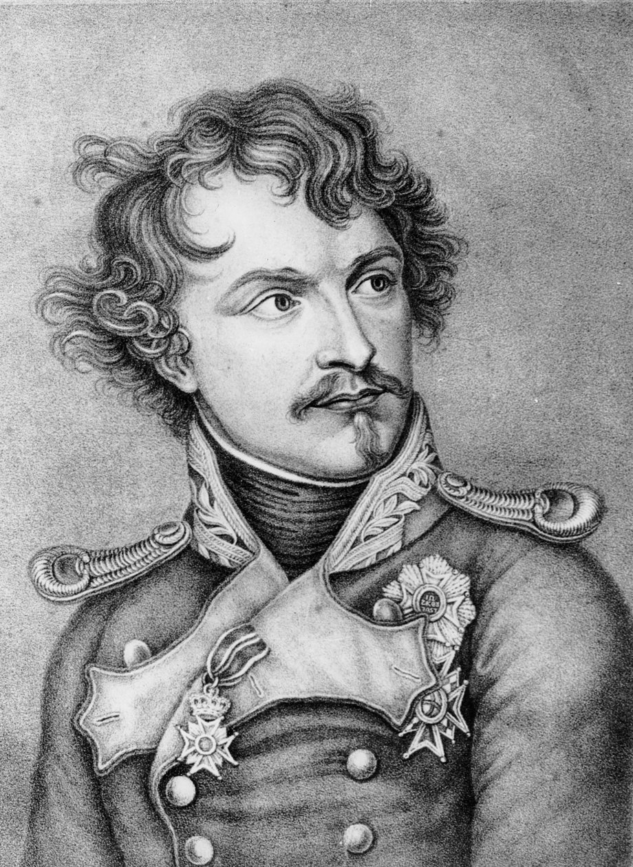 Lodewijk I van Beieren door Johann Michael Schramm