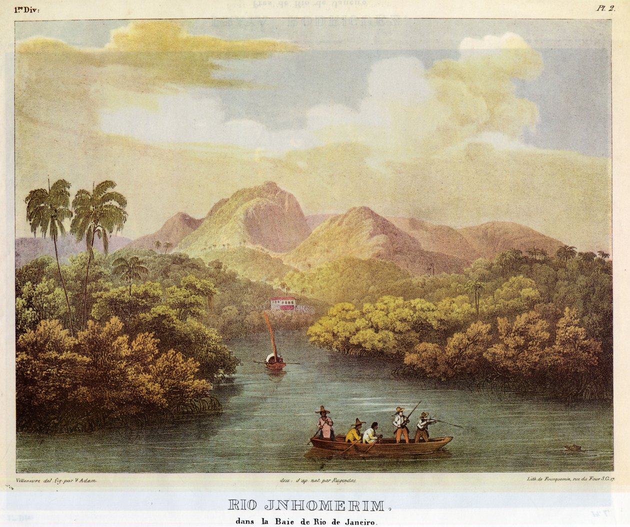 Rio Jnhomerim door Johann Moritz Rugendas