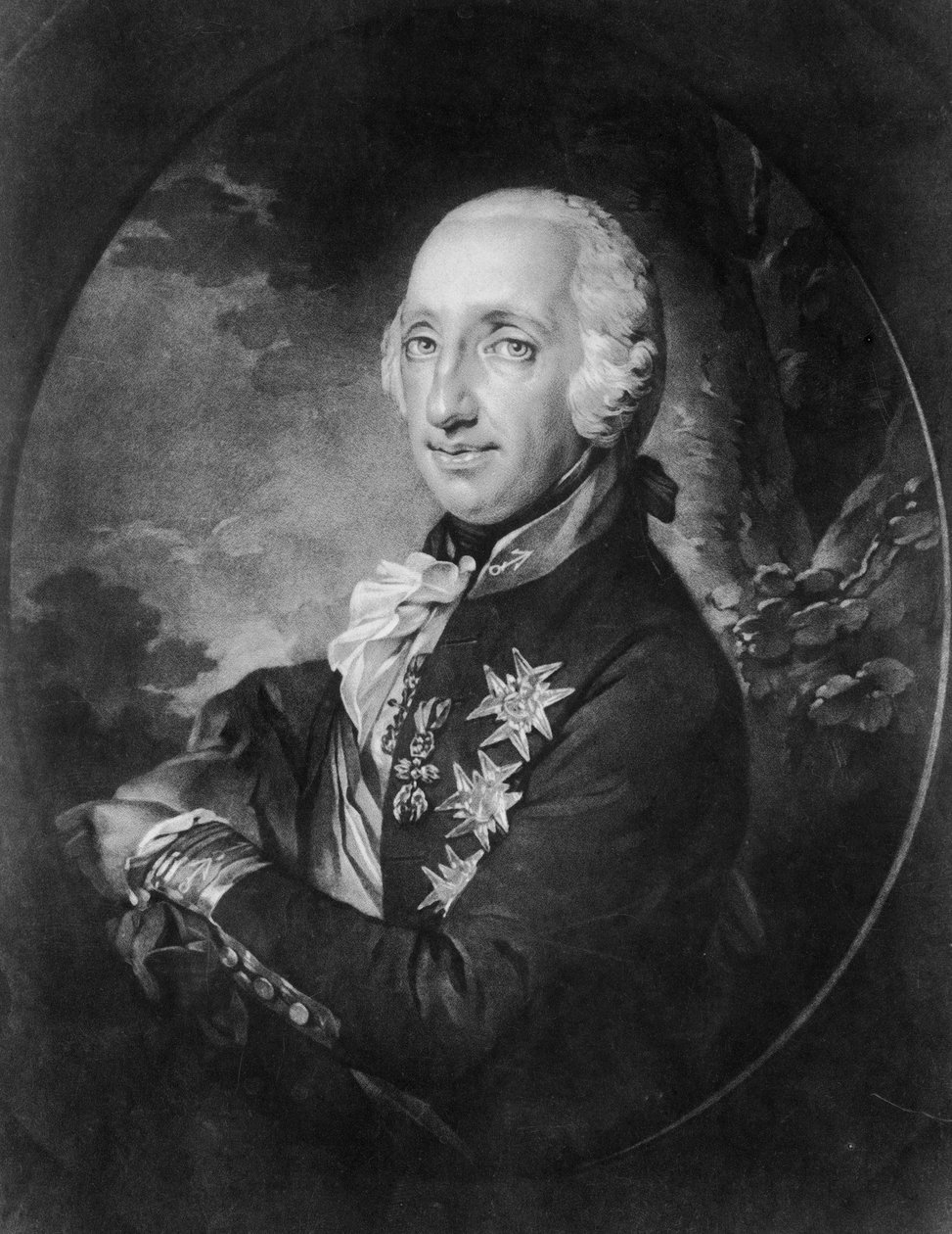 Ferdinand I van Bourbon, Koning van de Twee Siciliën door Johann Peter Pichler