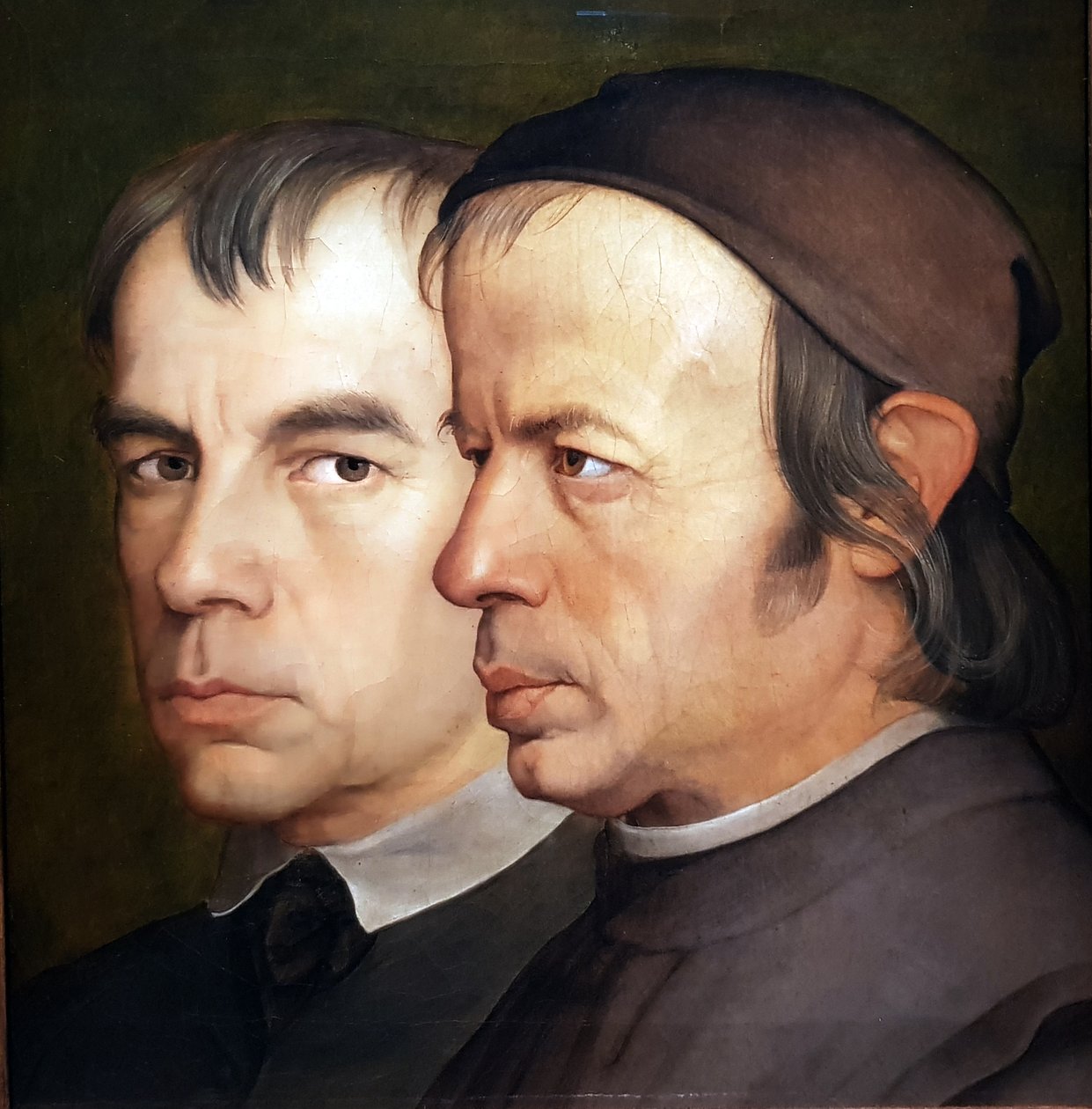 De gebroeders Eberhard door Johann Anton Ramboux