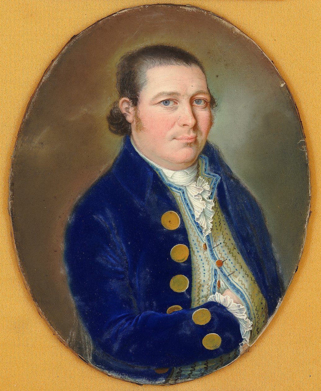 Portret van kapitein Robert Kermit door Johann Baptist Hirschmann