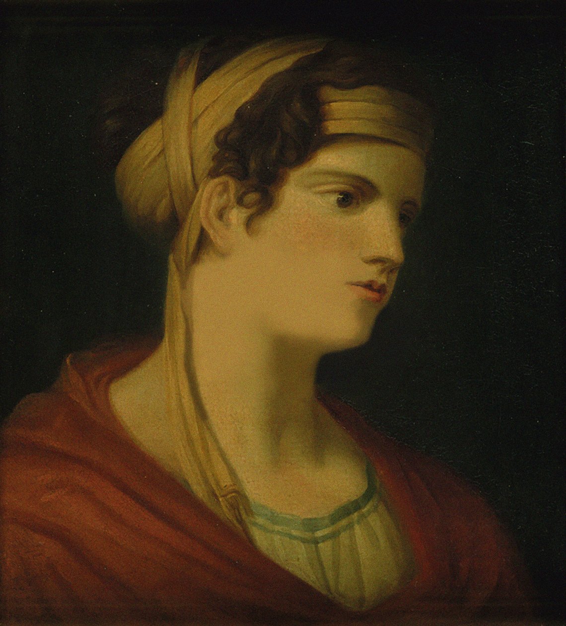 Gravin Therese Brunsvik 1775-1861 door Johann Baptist I, Lampi