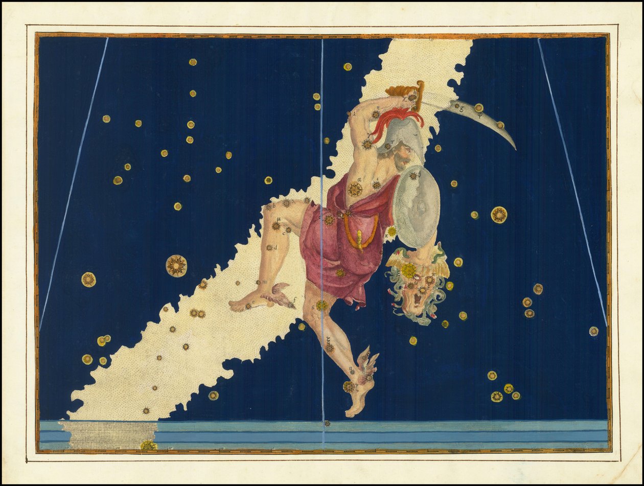 Johann Bayer, Perseus door Johann Bayer
