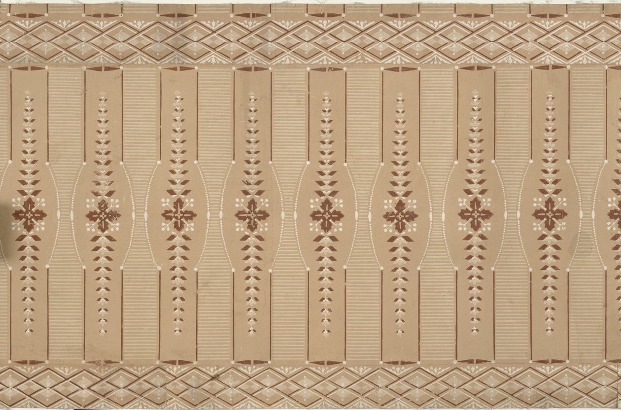 Behangontwerp door Johann Christian Arnold