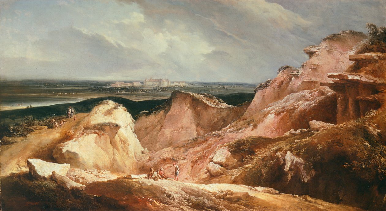 Landschap door Johann Christian Brand
