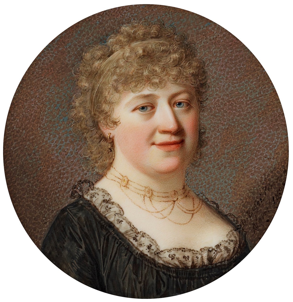 Carolina Susanna Oxelgren (1773-1802) door Johann Dominik Bossi