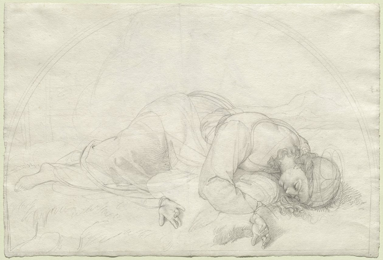 Sint Cecilia door Johann Evangelist Scheffer von Leonhardshoff