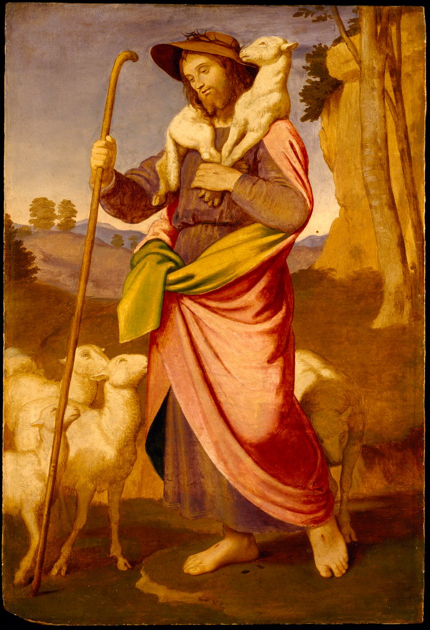 De Goede Herder door Johann Friedrich Overbeck