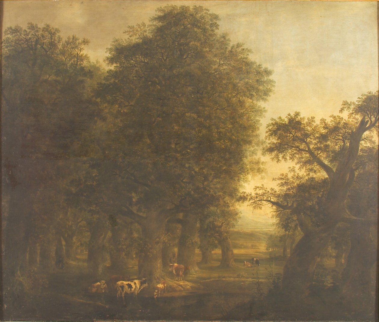 Eikenhout door Johann Friedrich Weitsch