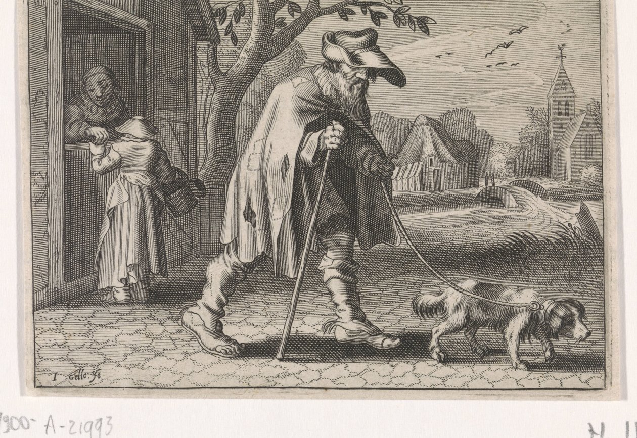 Blind in de liefde door Johann Gelle