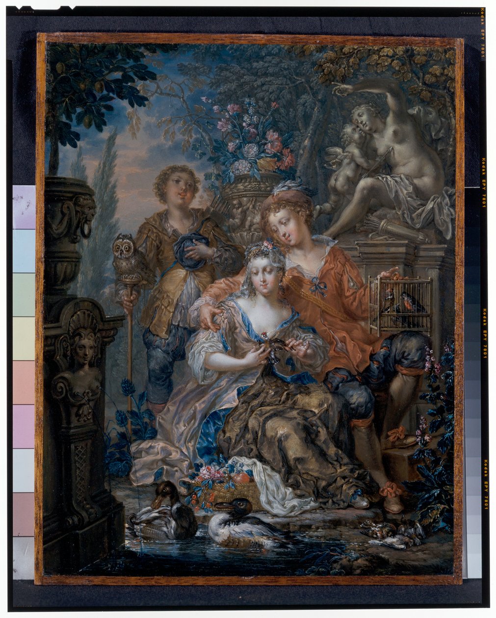 Allegorieën van de liefde door Johann Georg Platzer
