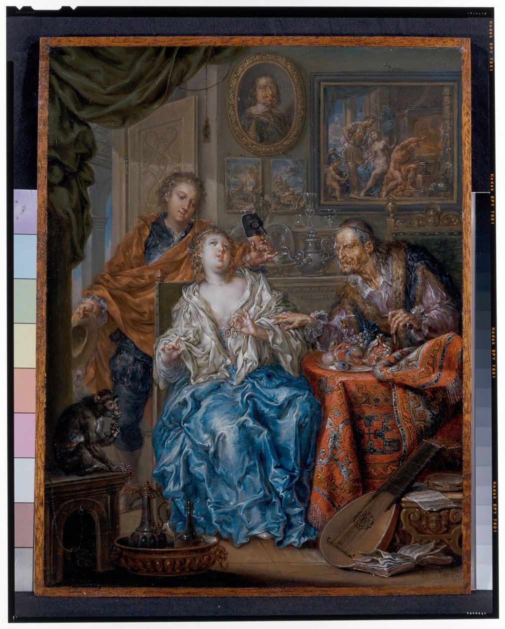 Allegorieën van de liefde door Johann Georg Platzer