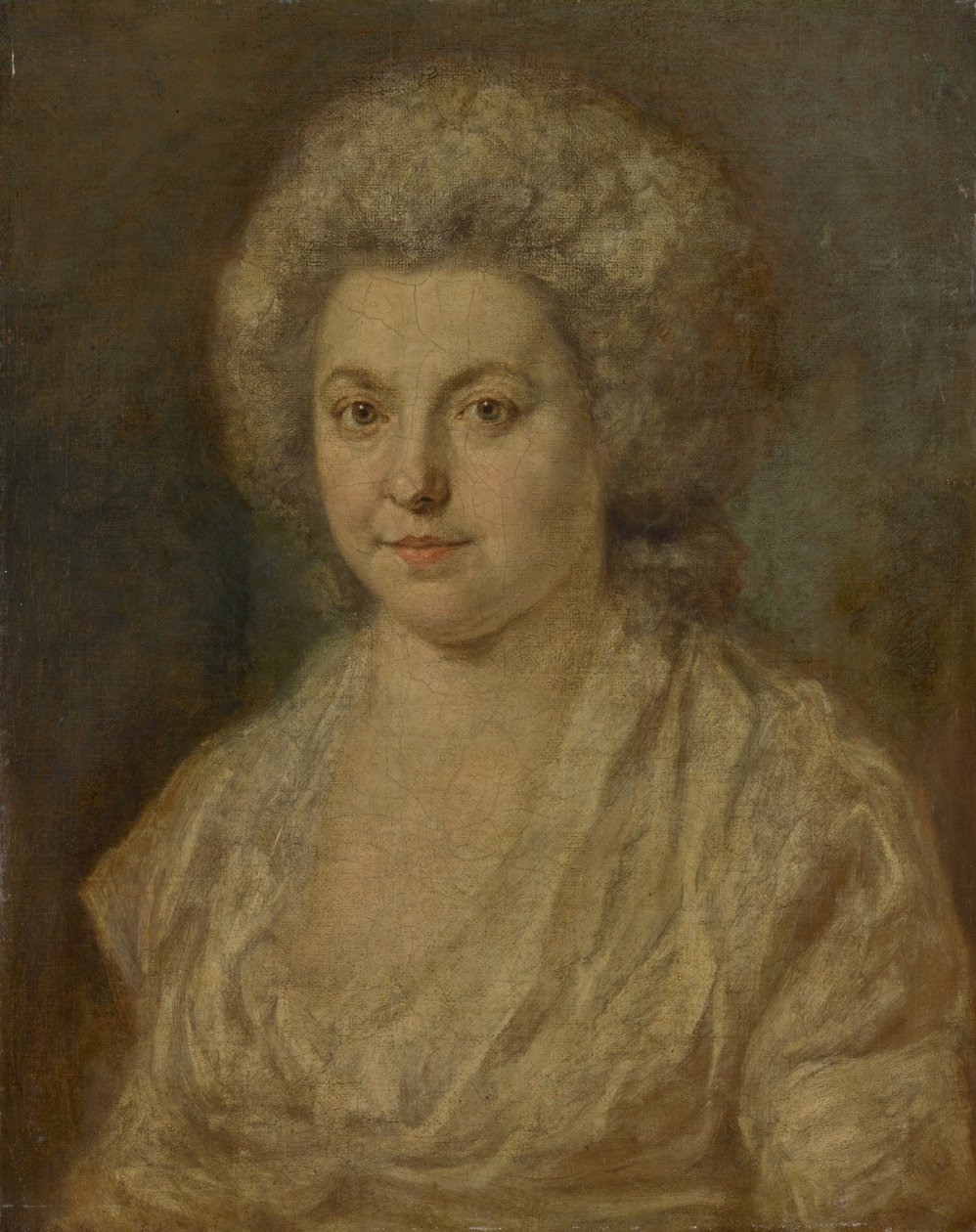 Vrouwelijk portret door Johann Georg von Edlinger