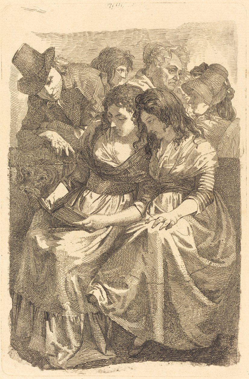 Schadow en Zijn Familie door Johann Gottfried Schadow
