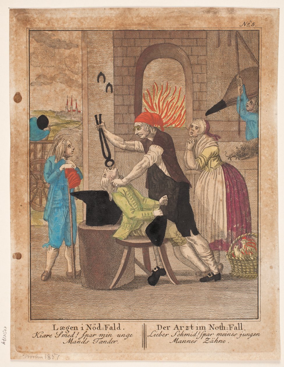De dokter in nood door Johann Gottlieb Friedrich