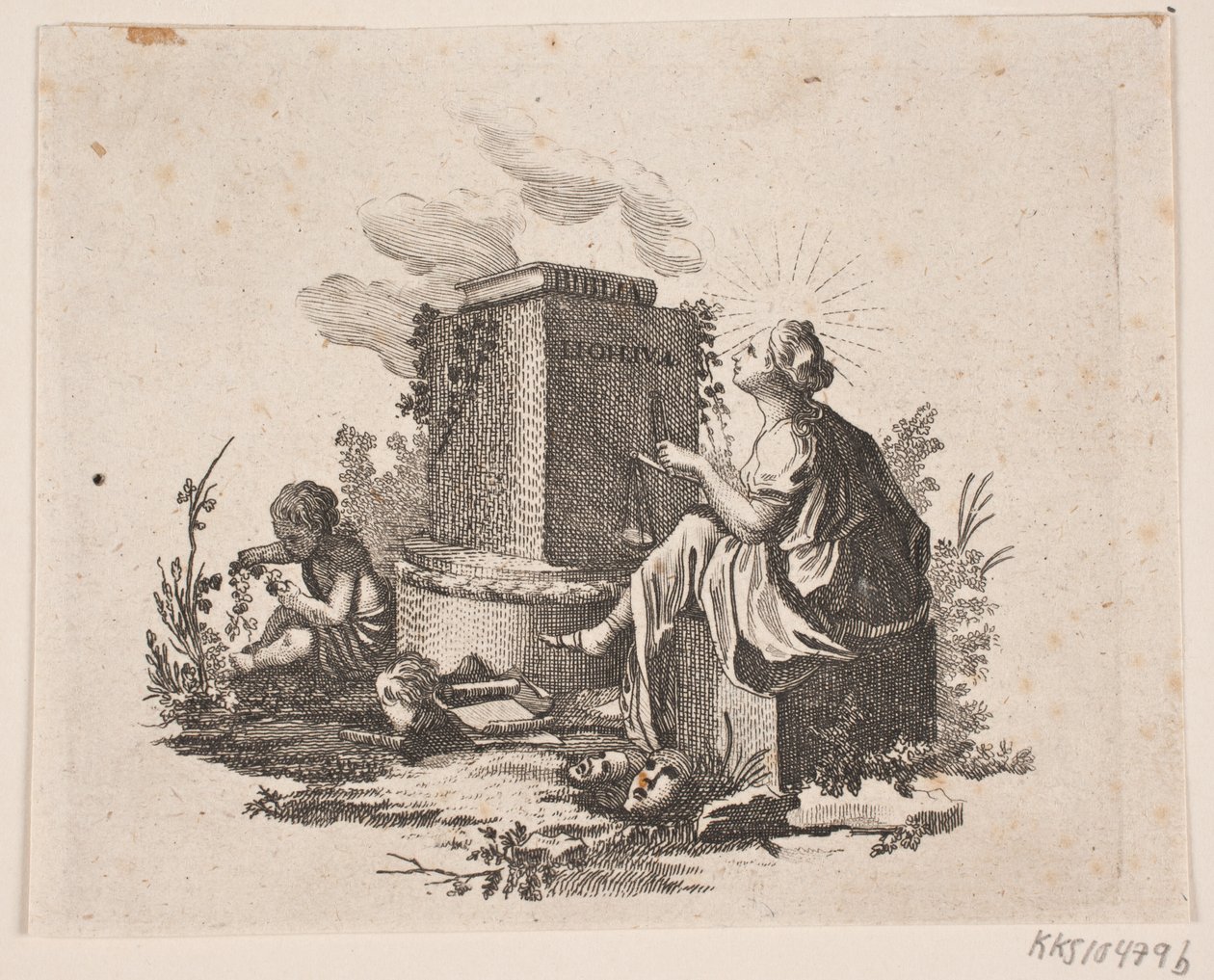 Vignet voor H. Niemeyer "Bijbelse Karakteristieken" door Johann Gottlieb Friedrich