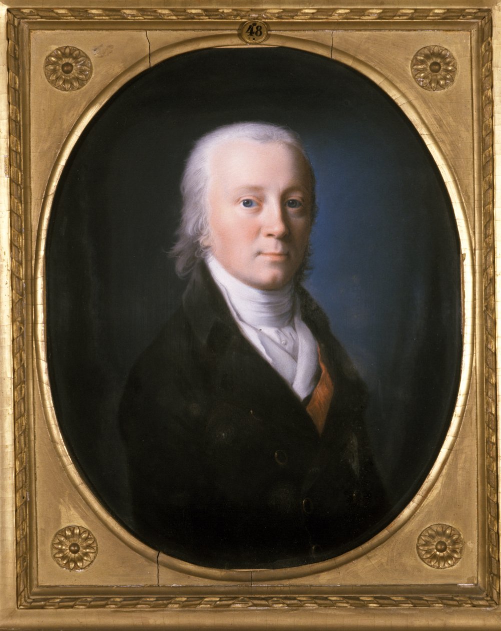 Portret van een Man, 1800 door Johann Heinrich Schroder