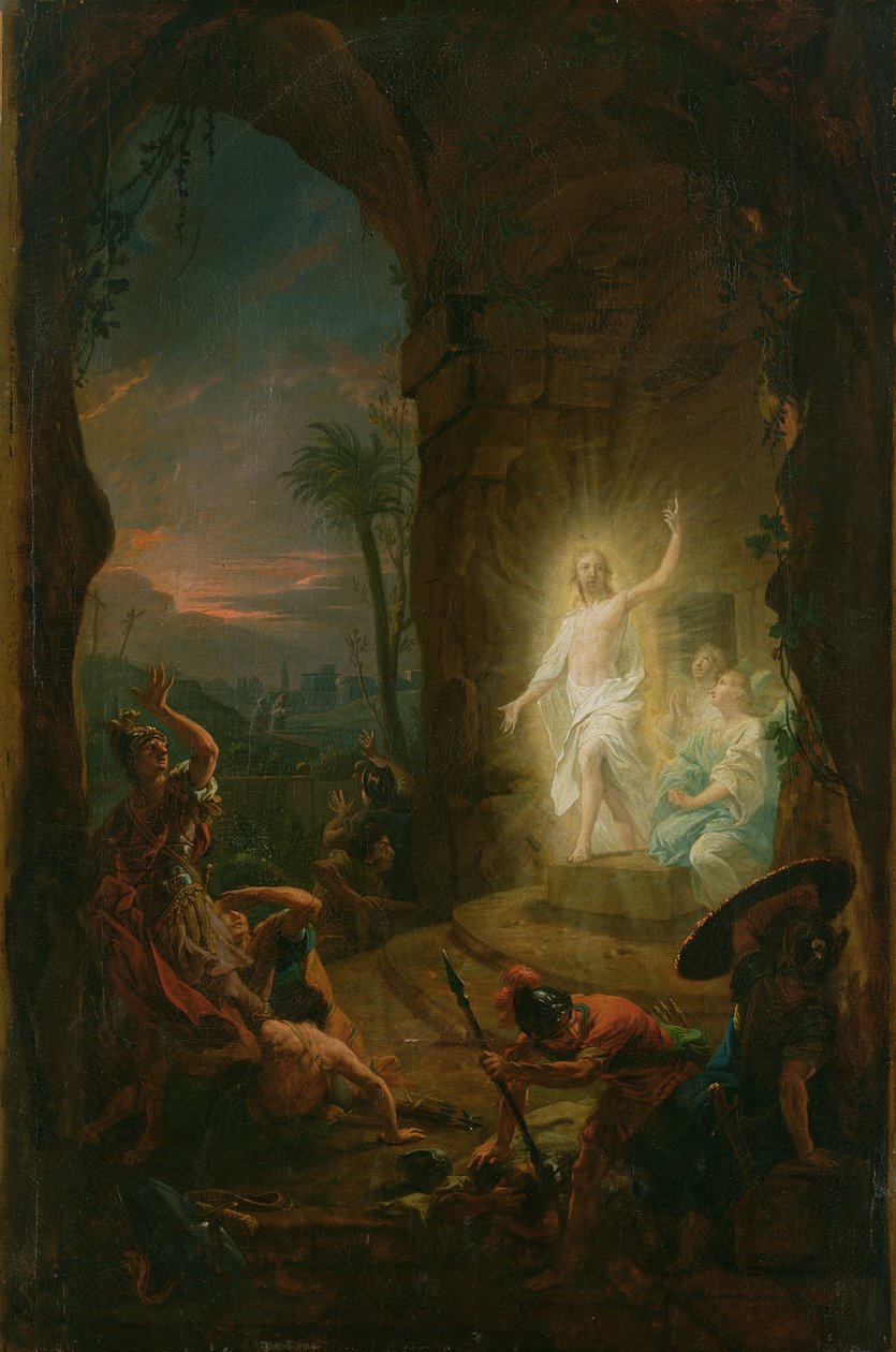 De Opstanding, 1763 door Johann Heinrich Wilhelm Tischbein