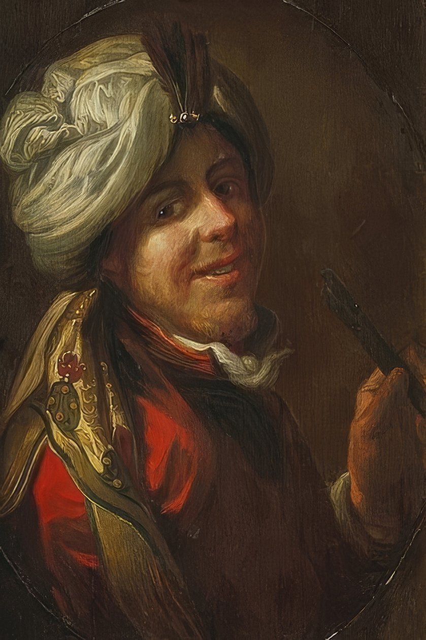 Portret van een jonge Turk door Johann Hulsman