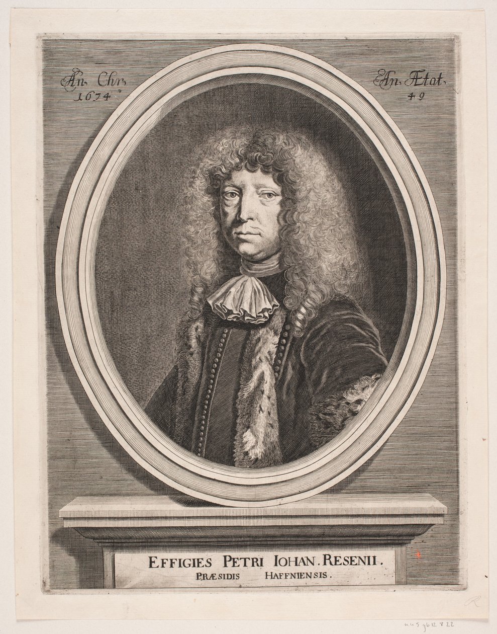 Peder Hansen Resen door Johann Husman