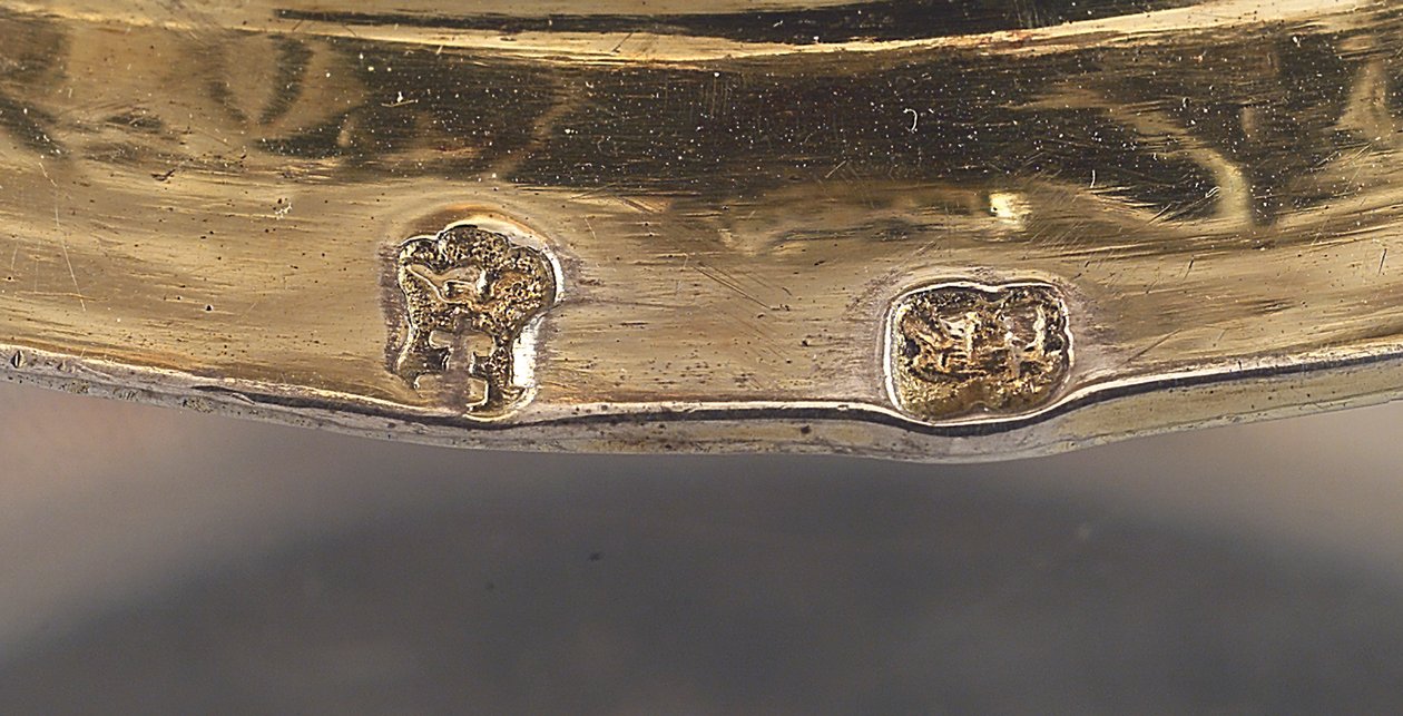 Detail van een bierpul, Danzig, ca. 1680 door Johann II Rohde