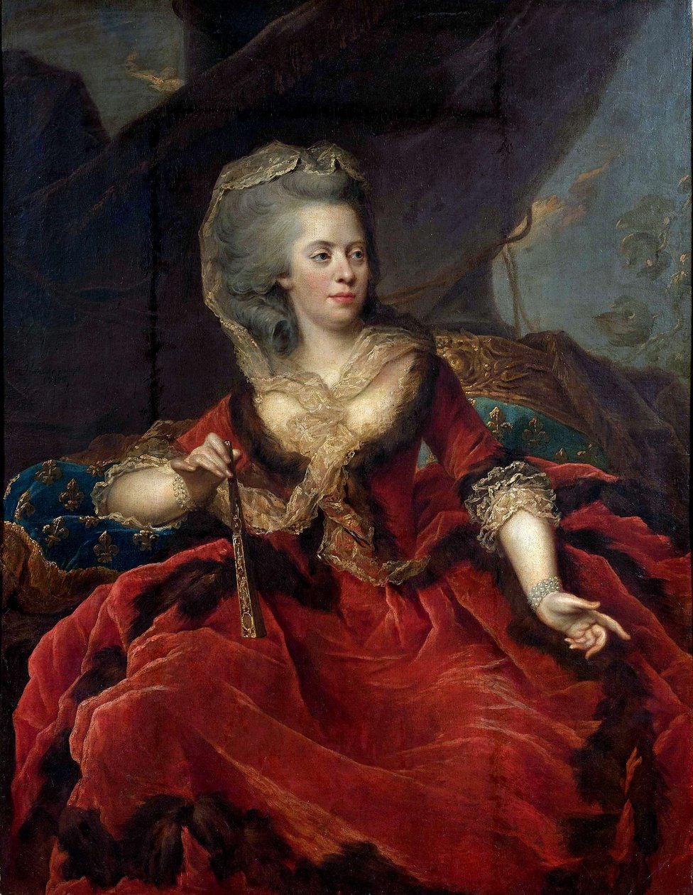 Johann Julius Heinsius - Madame Adélaïde door Johann Julius Heinsius