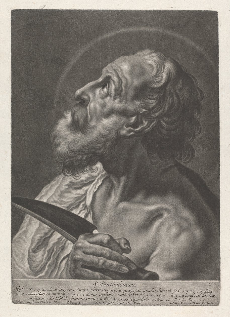 S. Bartholomaeus door Johann Lorenz Haid