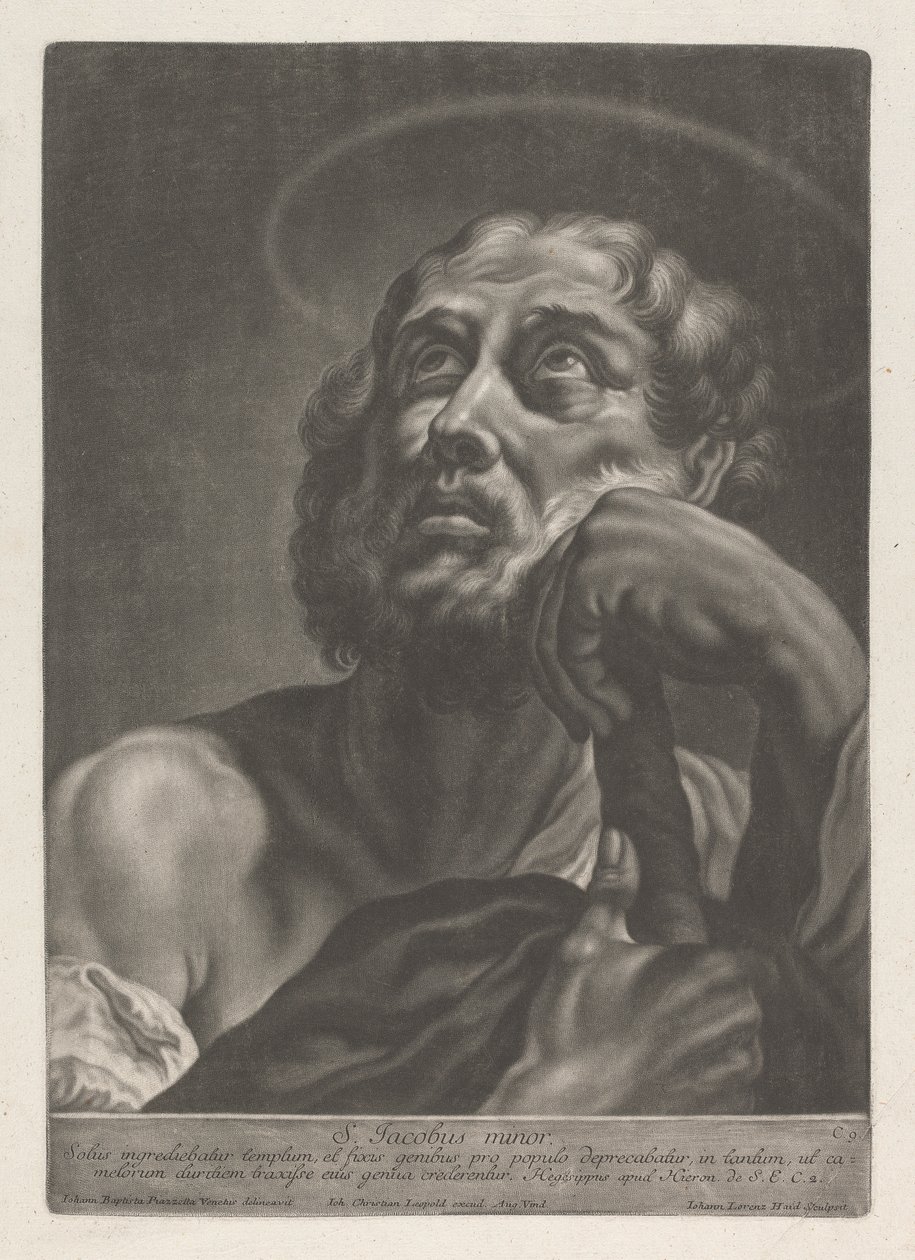S. Jacobus Minor door Johann Lorenz Haid