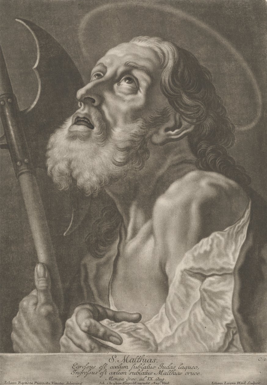 S. Matthias door Johann Lorenz Haid