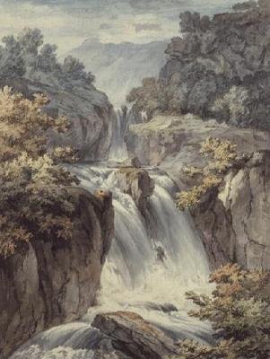 De Waterval door Johann Ludwig Alberli